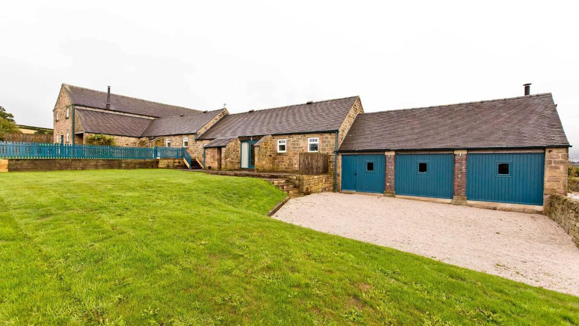 Вилла Manifold Barns Белпер Экстерьер фото